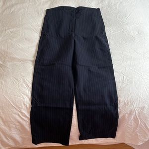 Navy blue stretch dress pants